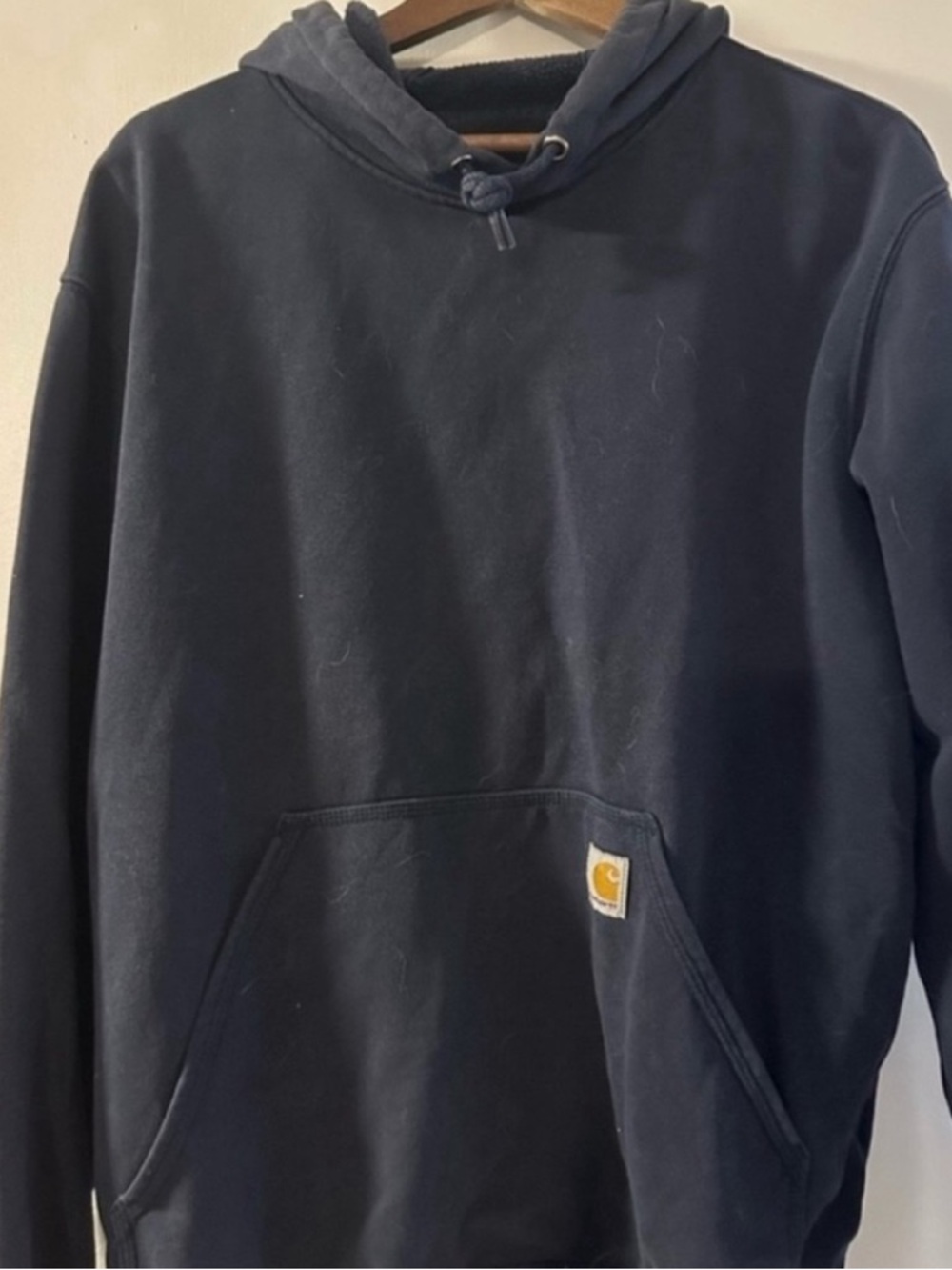 Carhartt Men's Navy Blue Hoodie